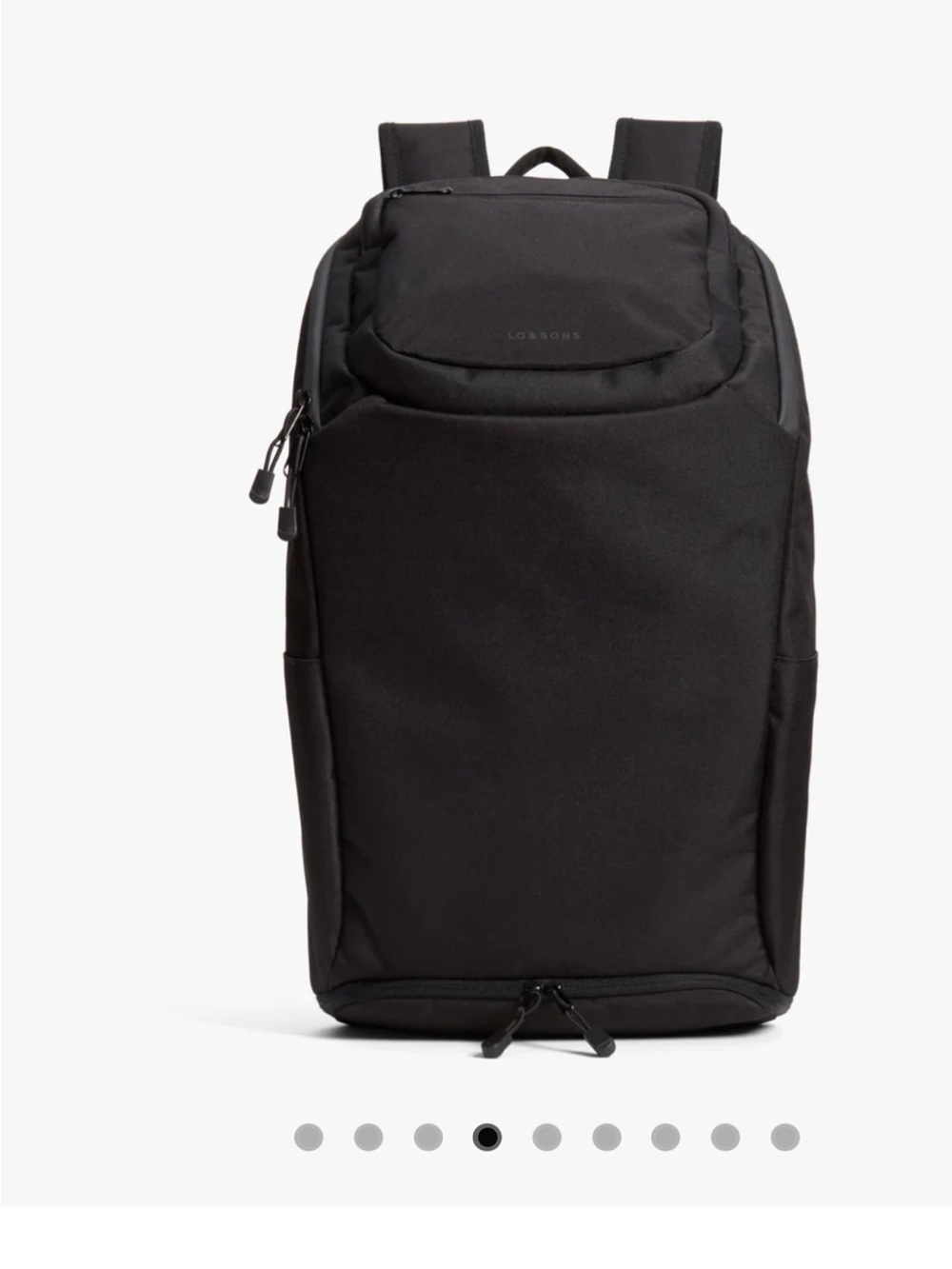 Lo and Sons Hakuba Laptop Backpack with Padded Straps